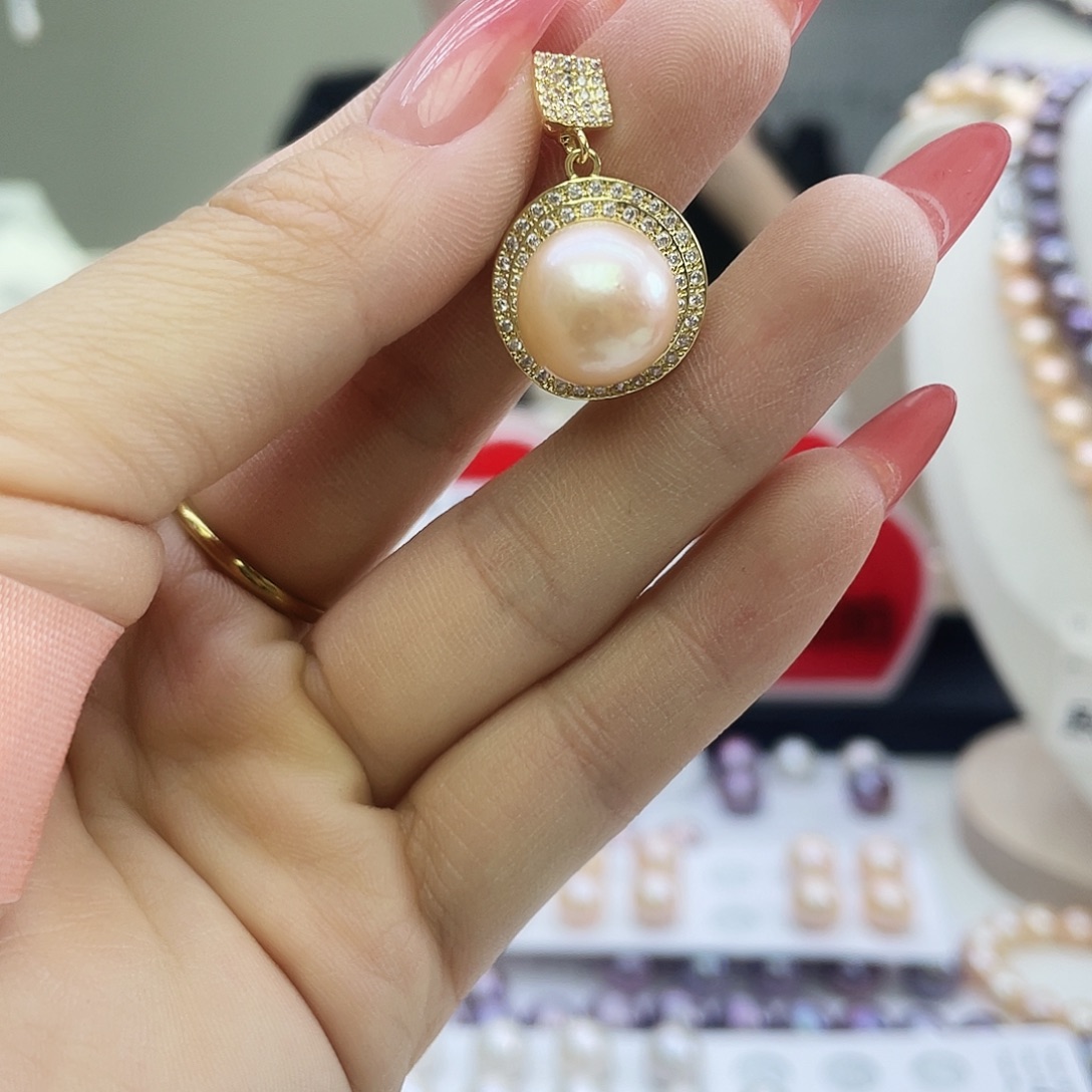 未镶嵌戒指淡水珍珠