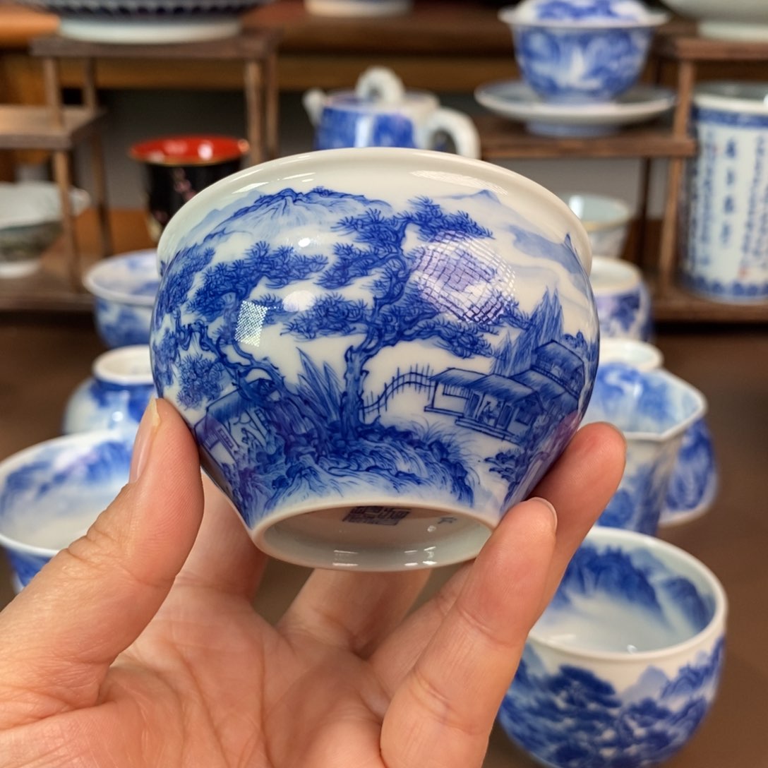 云***天景德镇陶瓷手工手绘