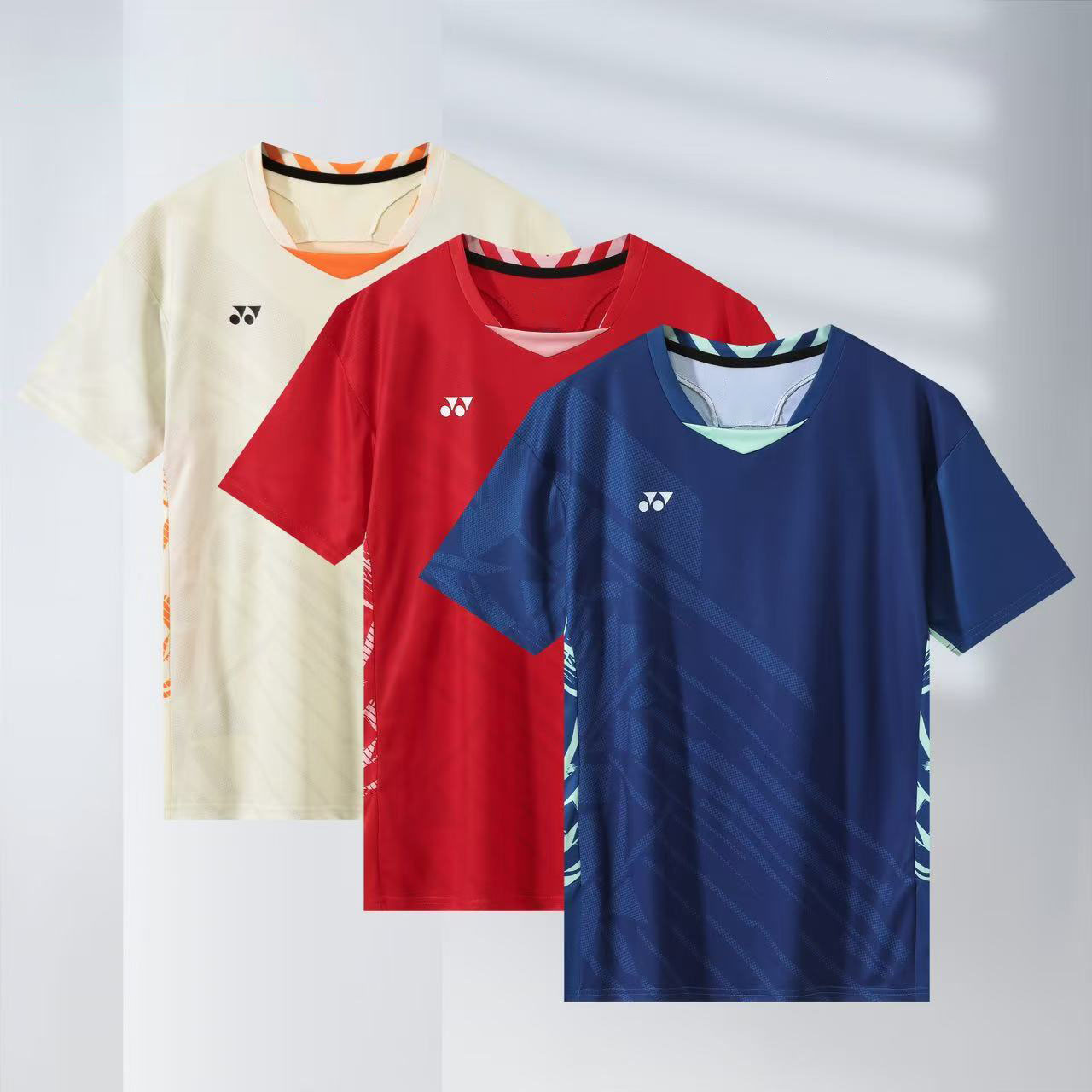 25新款大赛羽毛球服男女速干透气夏季户外休闲训练比赛团购定制