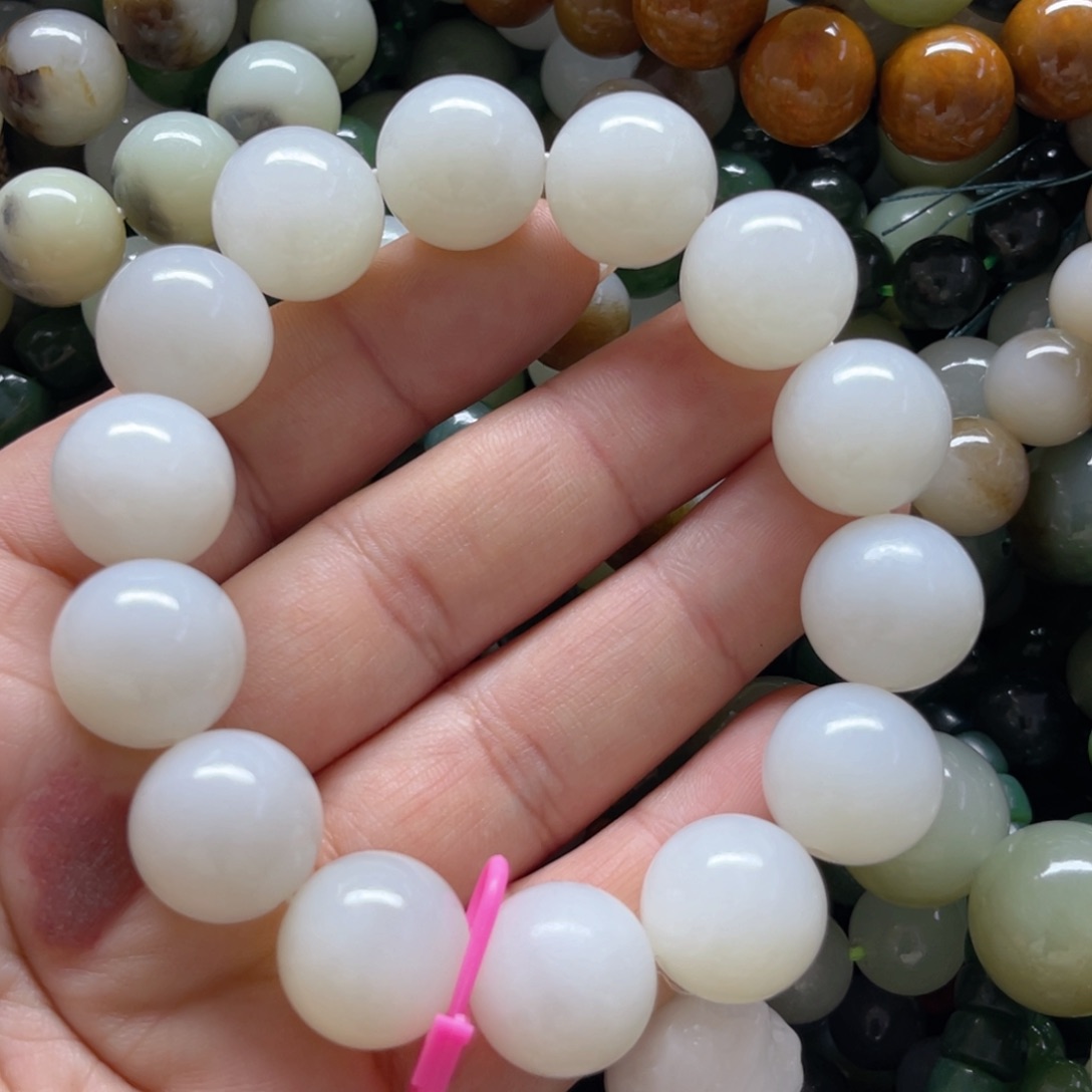 和田玉手链未镶嵌