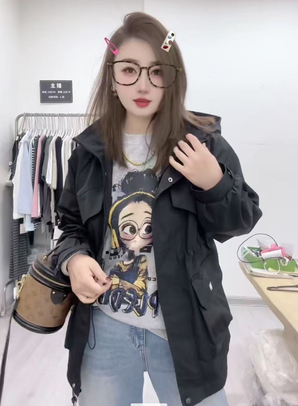 二号链接 韩版 宽松  加厚外套