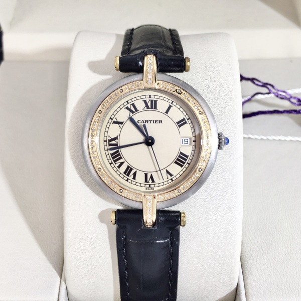 卡地亚/石英表/95新/表径30/S317230826012/250311YZ0018