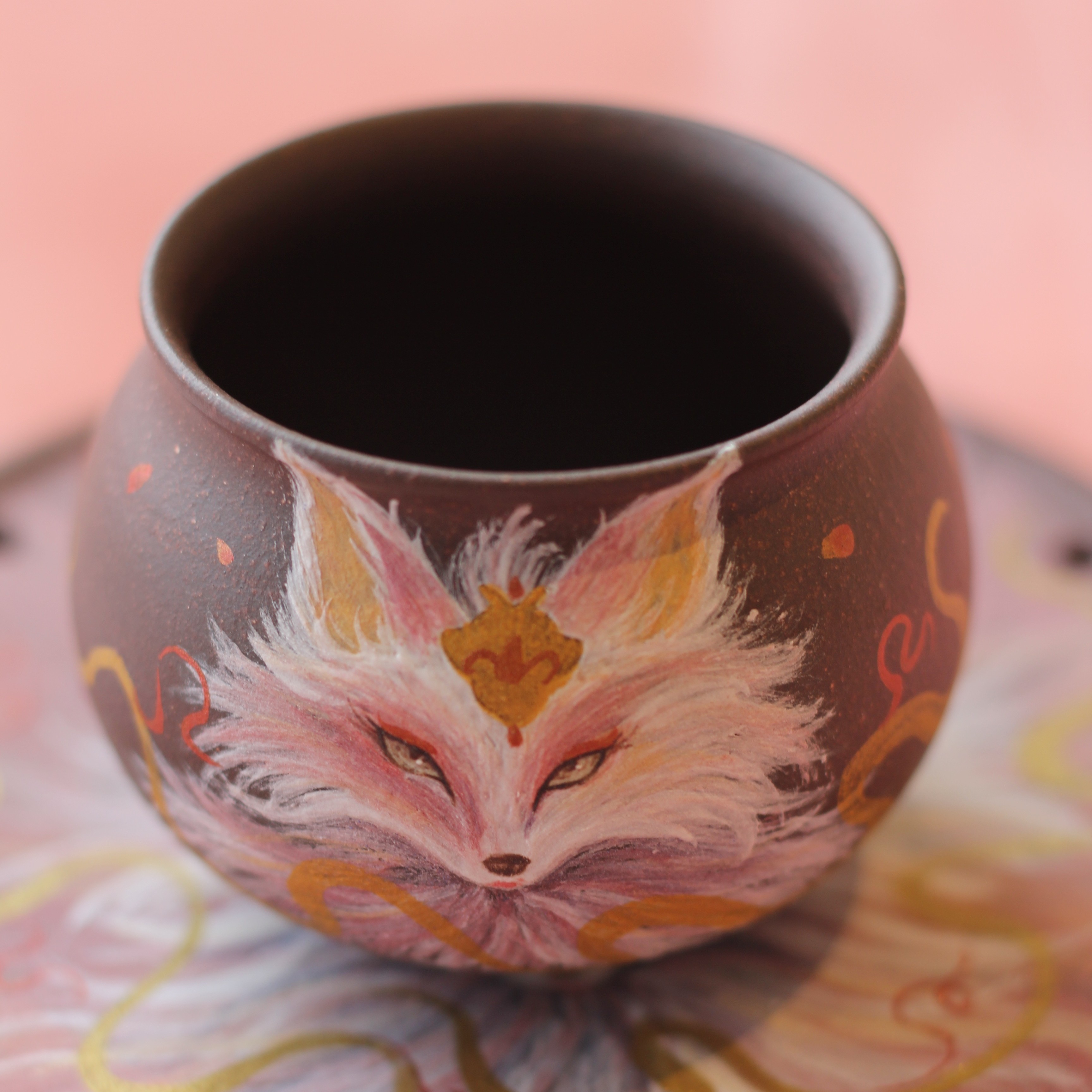 魅狐 主人杯高端品茗杯泡茶茶具 80cc