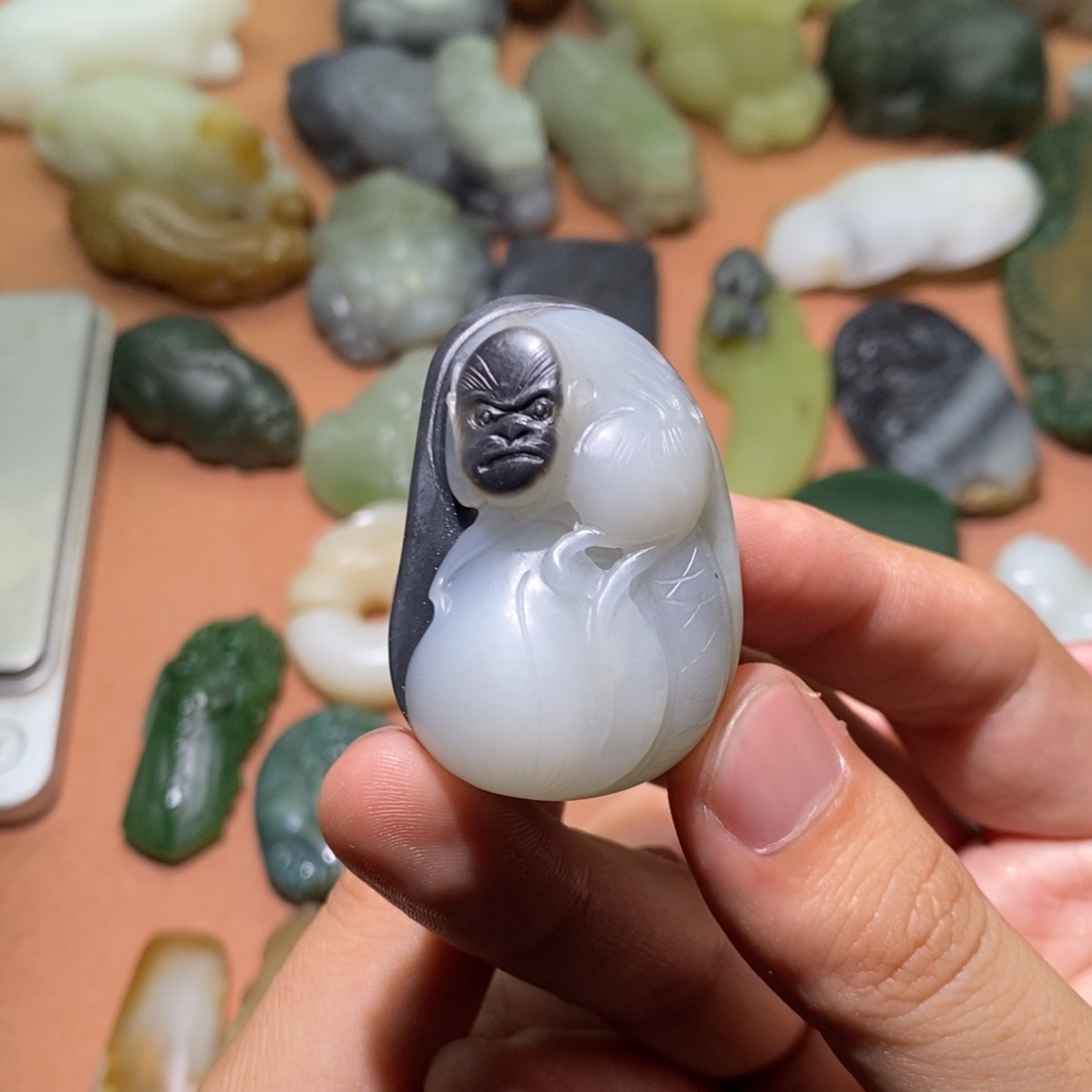 未镶嵌和田玉挂件无*