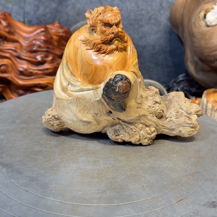 柏木红****家崖柏摆件工艺品