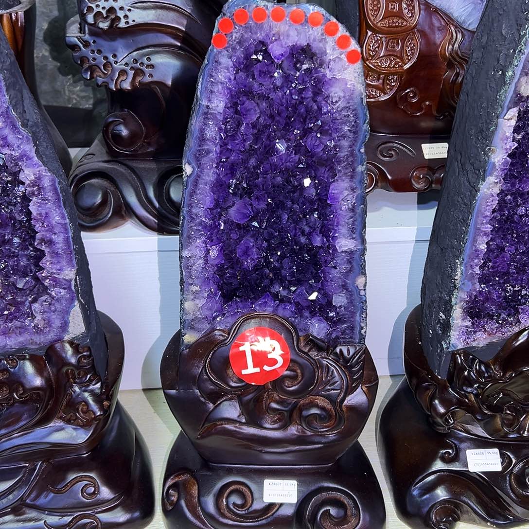 紫晶大型摆件（非配饰）未镶嵌