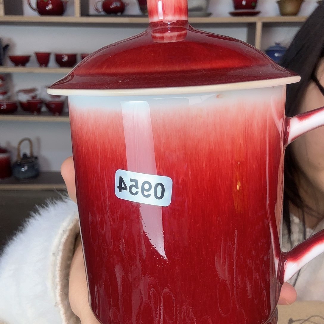 杯景德镇郎红陶瓷