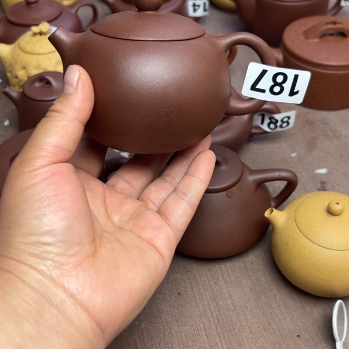 茶壶紫砂中槽清半手工290