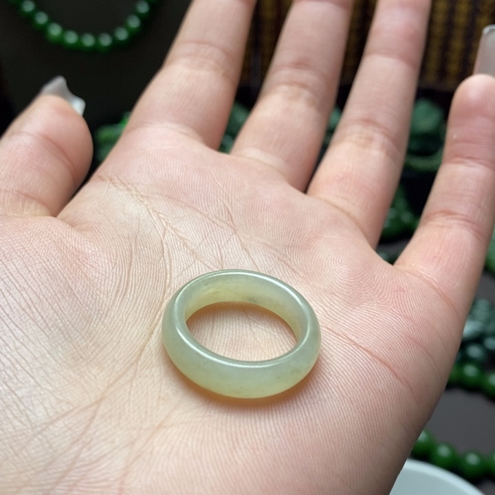 和田玉指环未镶嵌