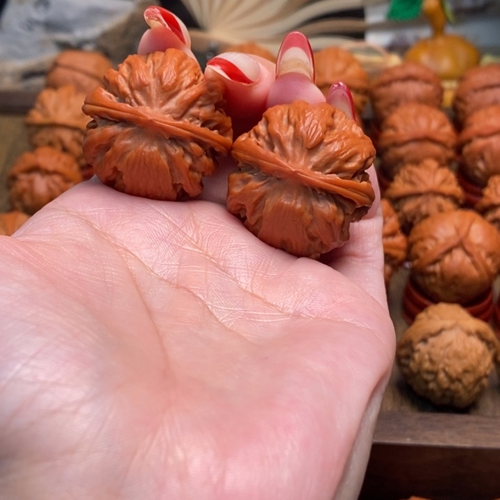 文玩核桃把件金瓜