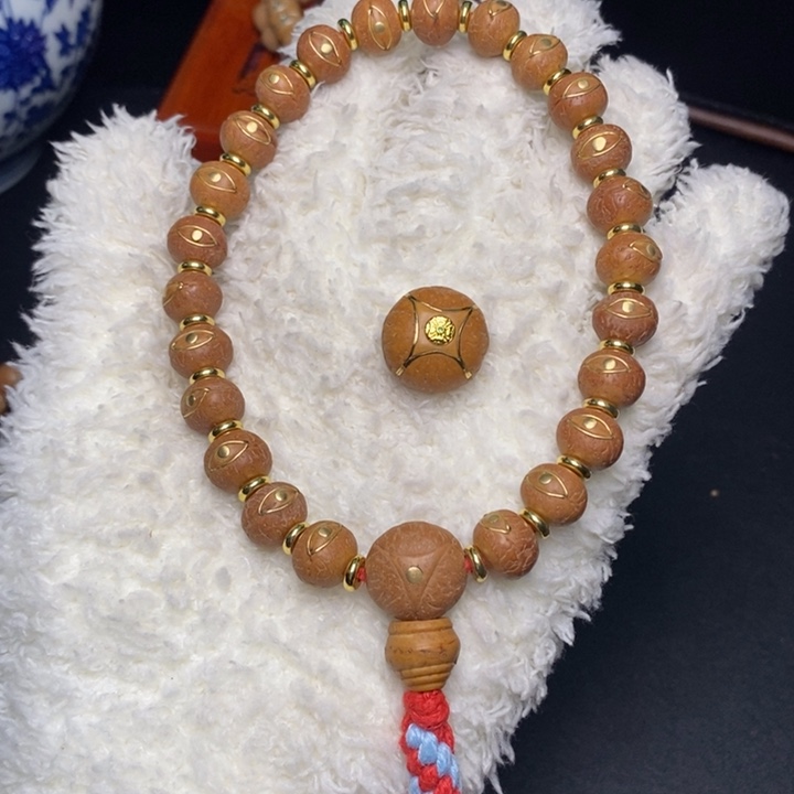 凤眼菩提手串尼泊尔