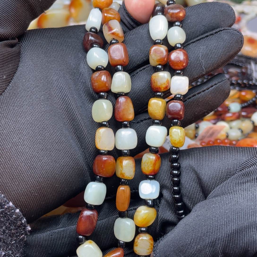 和田玉手链未镶嵌