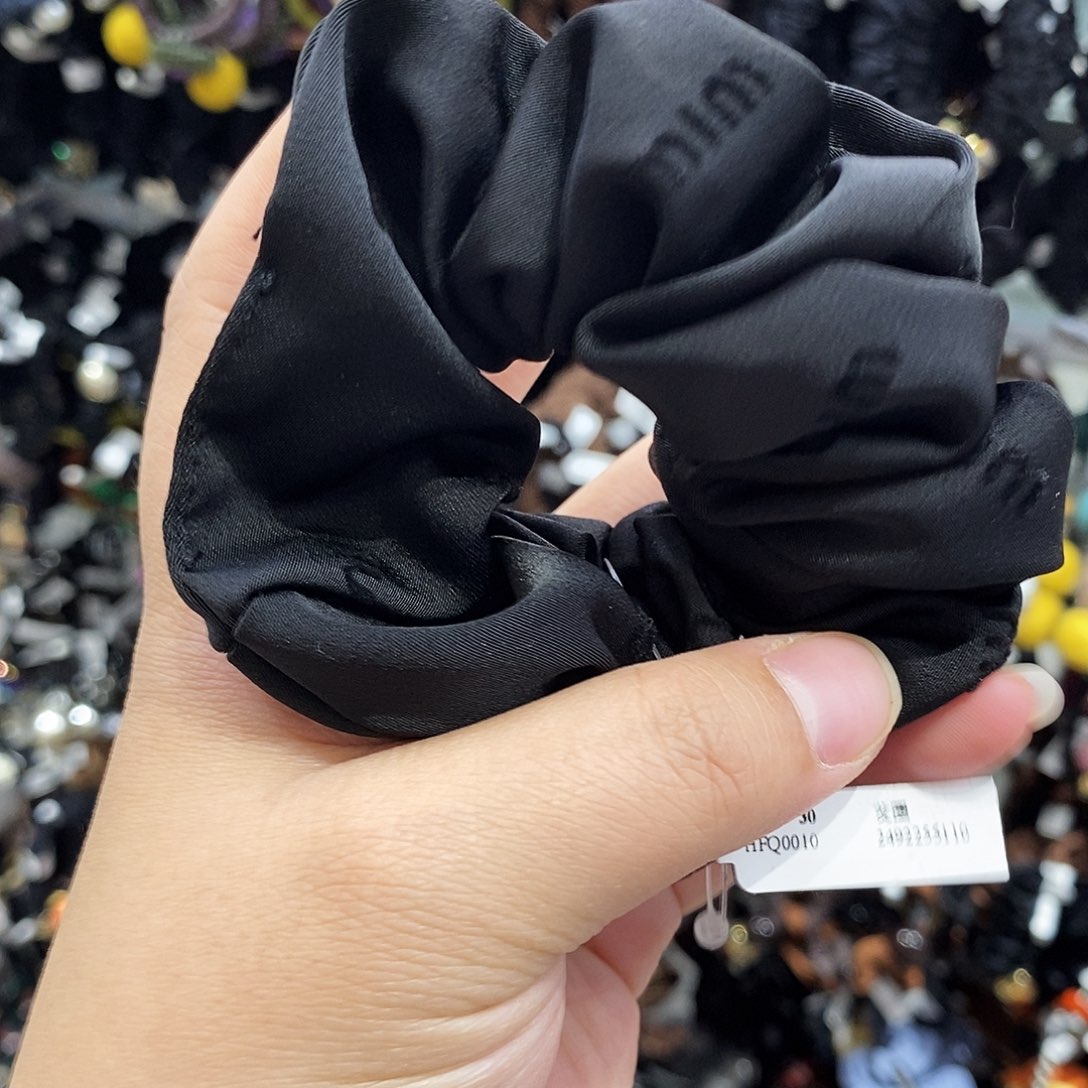 布艺铁合金黑色发饰