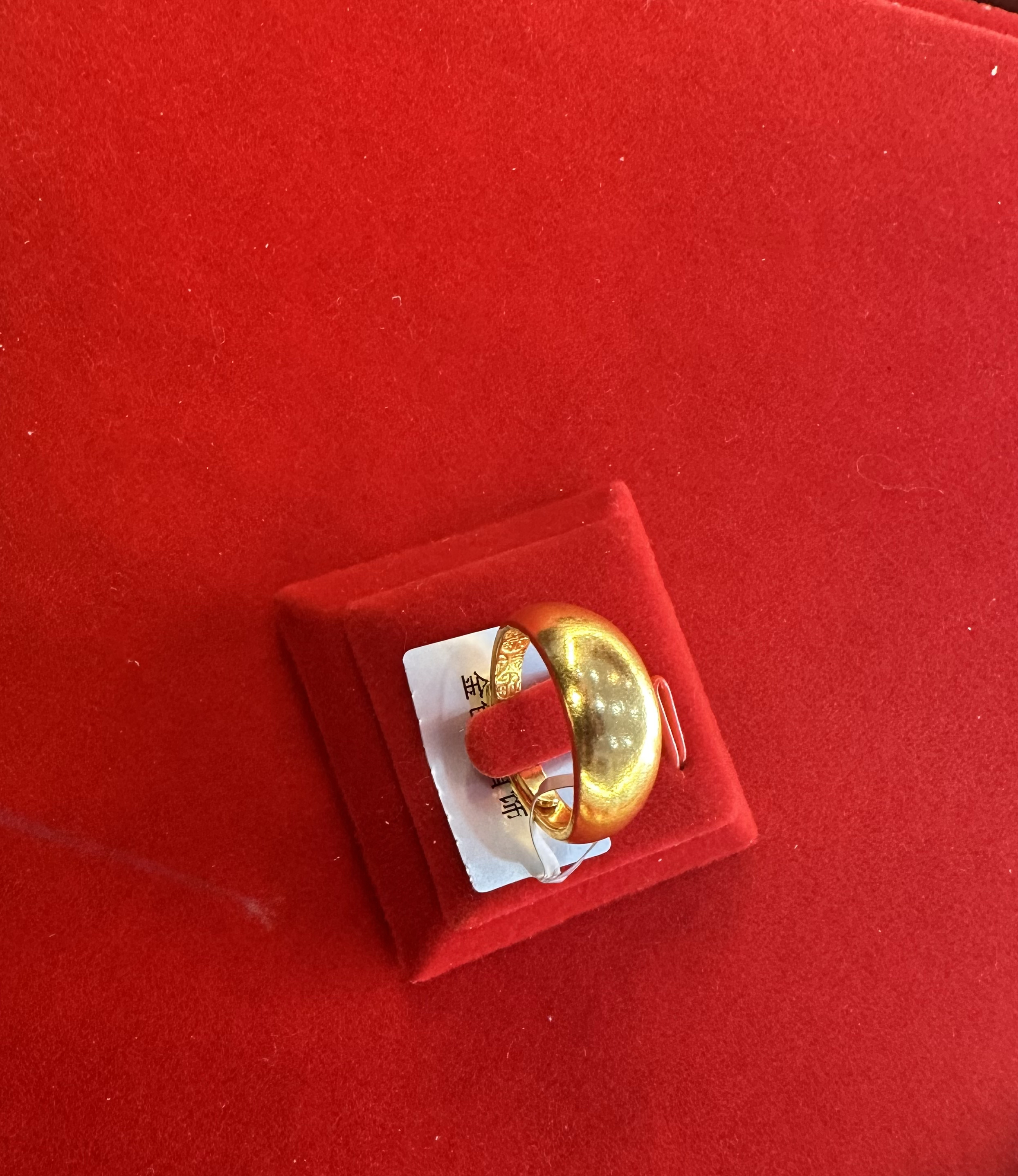 合金戒指 兴诚首饰平光戒指