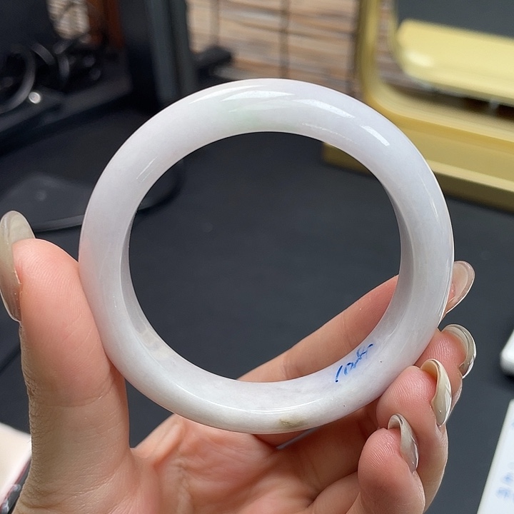 翡翠未镶嵌手镯50正圈