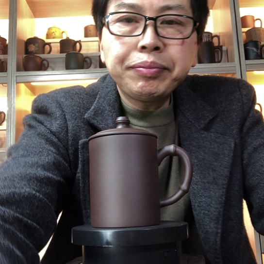 紫泥茶杯办公杯容量450