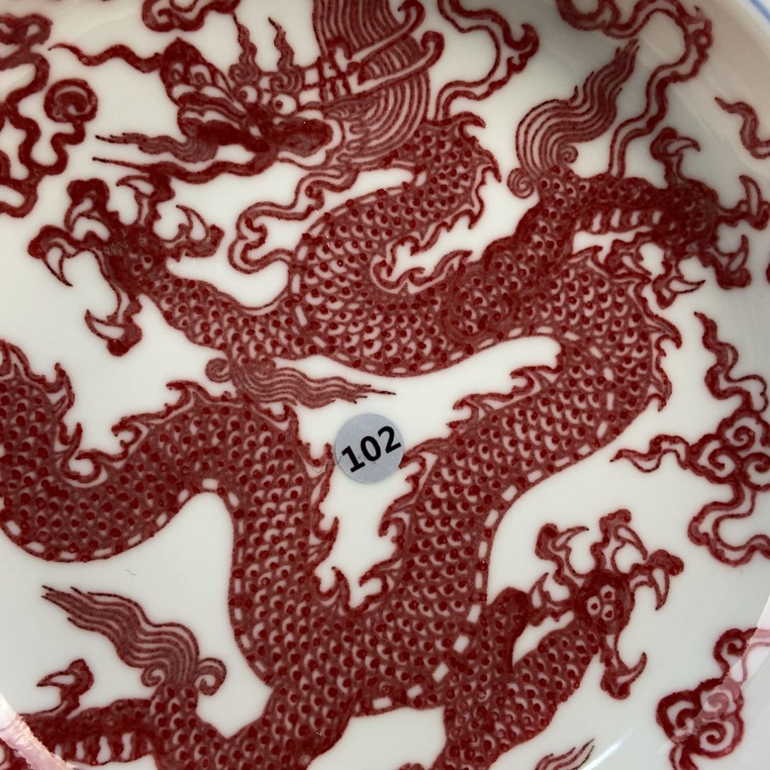 手绘现代茶具非古董