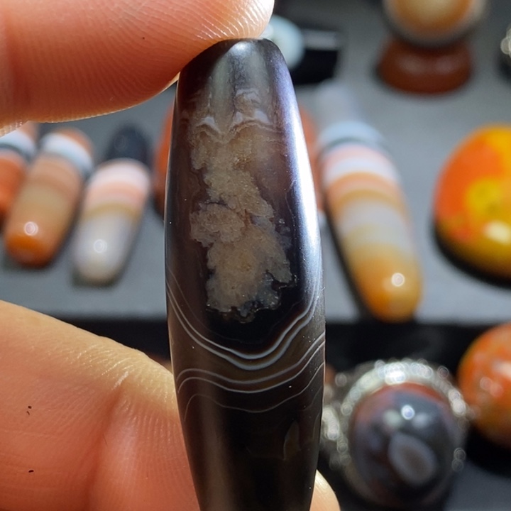 玛瑙/玉髓未镶嵌挂件