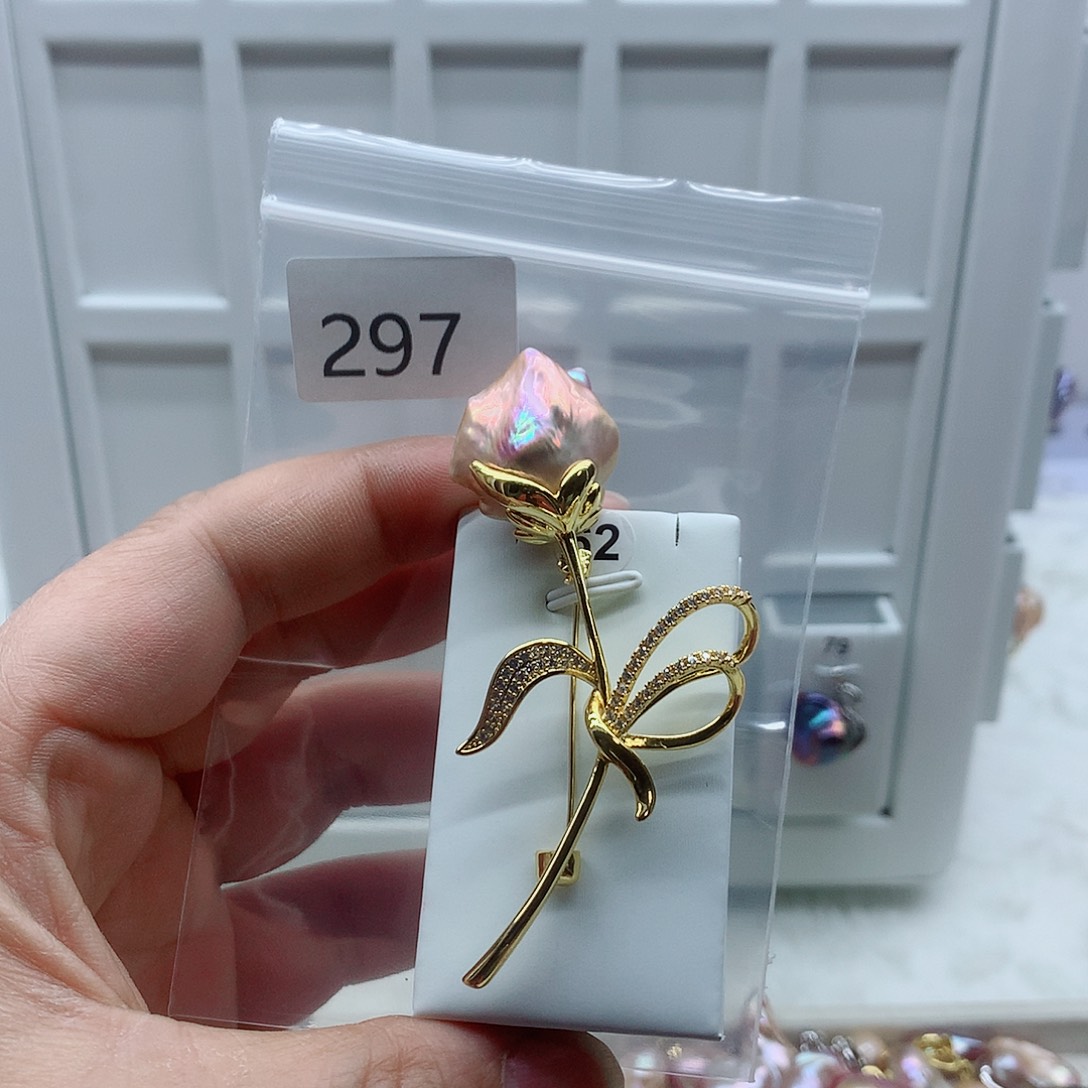 淡水珍珠合金吊坠(不含链)