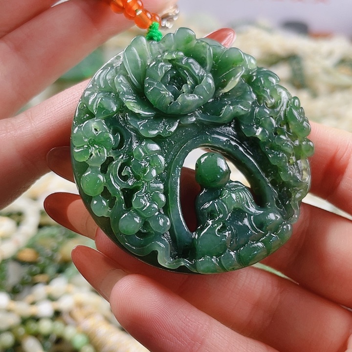 未镶嵌和田玉挂件