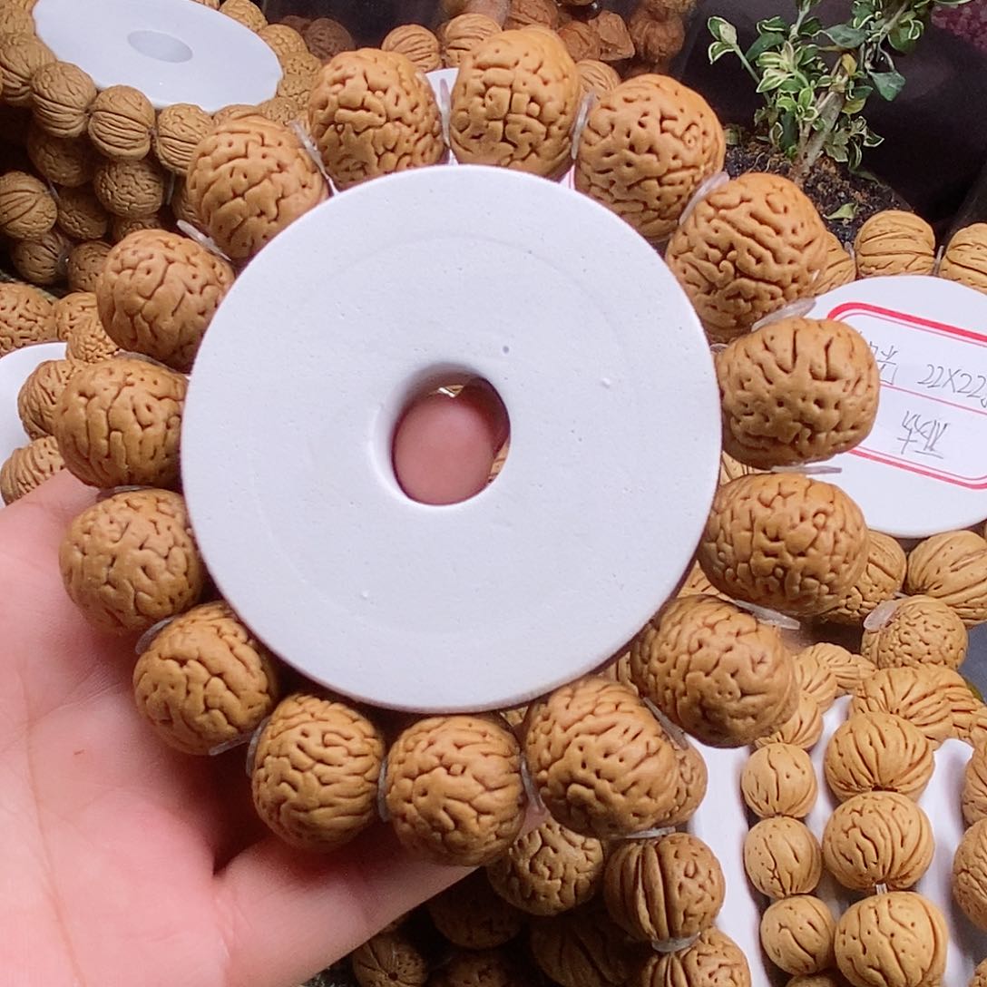 桃核手串老树金鱼肚21