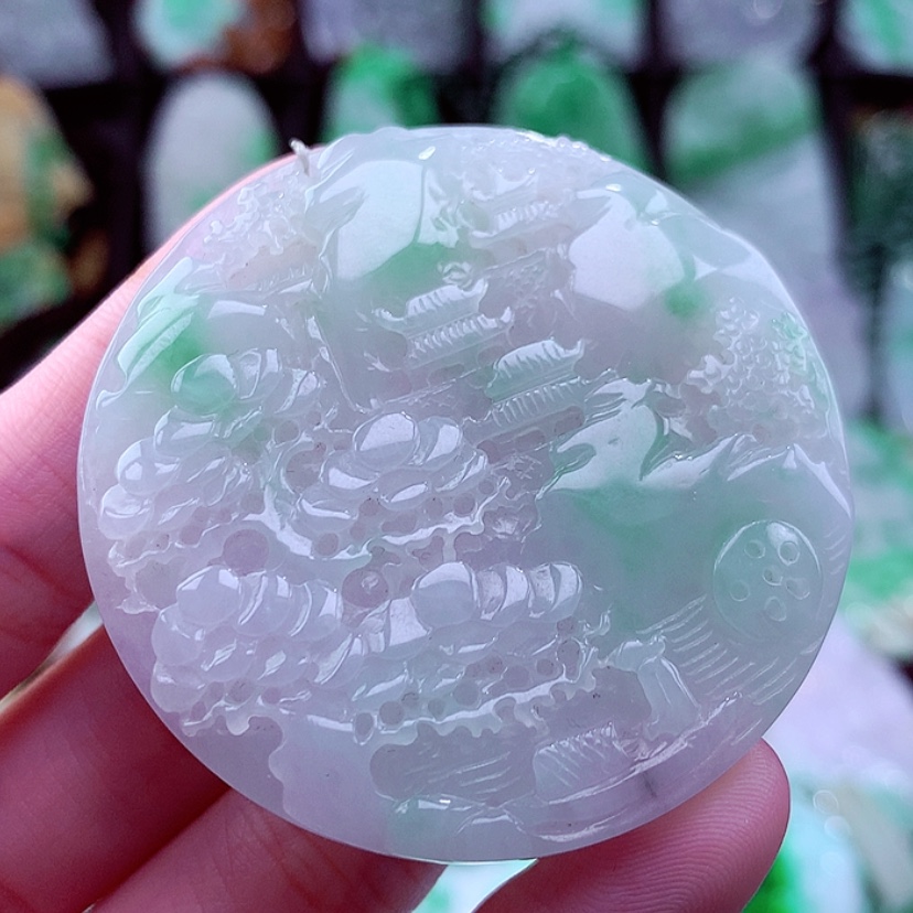 【闪购商品】翡翠颈饰未镶嵌天然