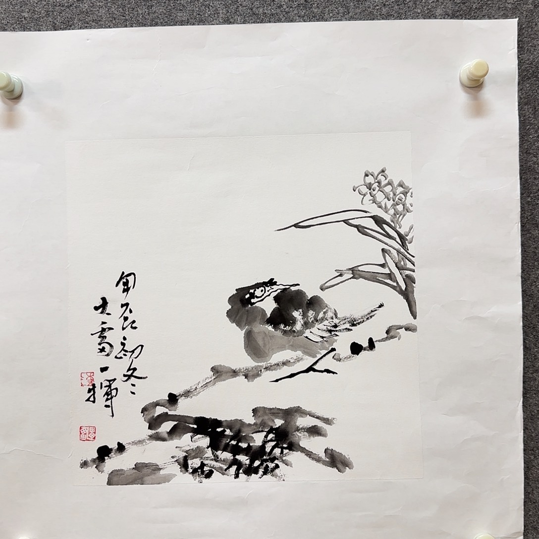 国画陈雷老师手绘作品
