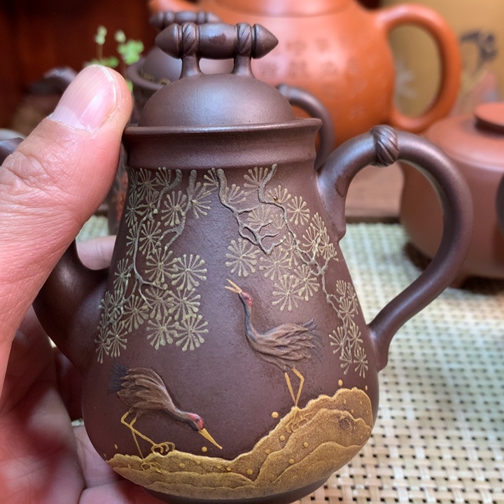 紫砂茶壶寻*者宜兴原矿紫砂壶