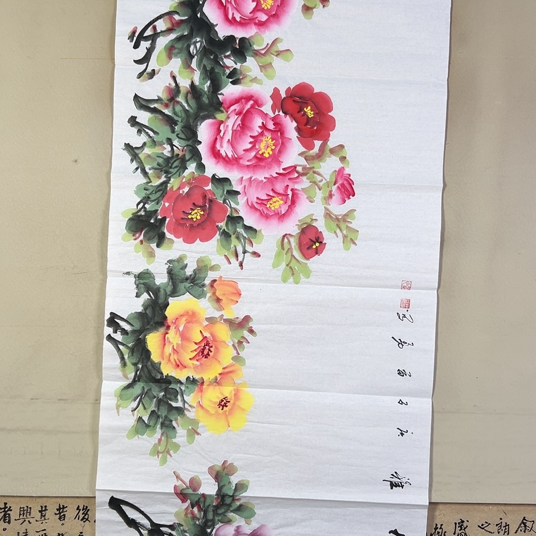 国画111 花鸟在此鸣叫时还要一