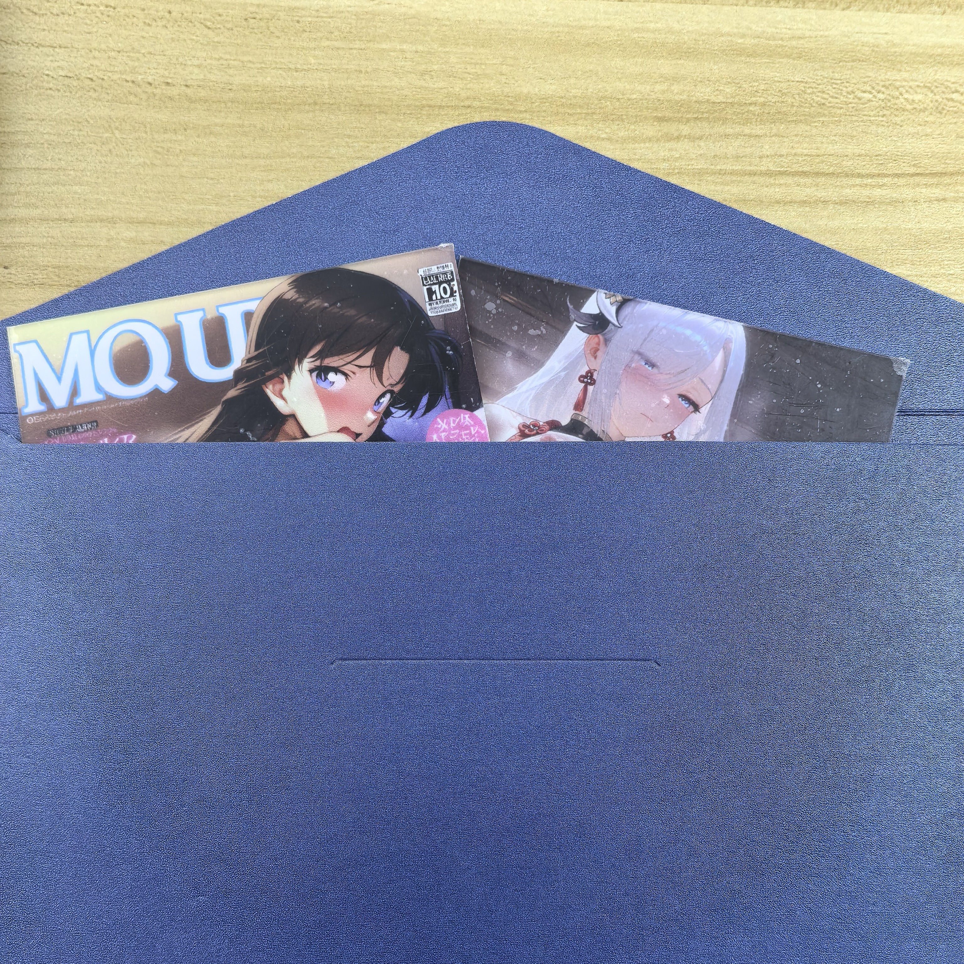 （果代拆）一封2张A6亚克力动漫女神多ip卡牌