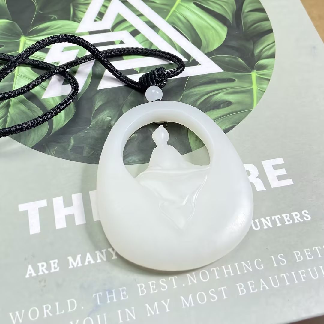 【央央好物专属】和田玉镂空悟道（多样性发一）251216129