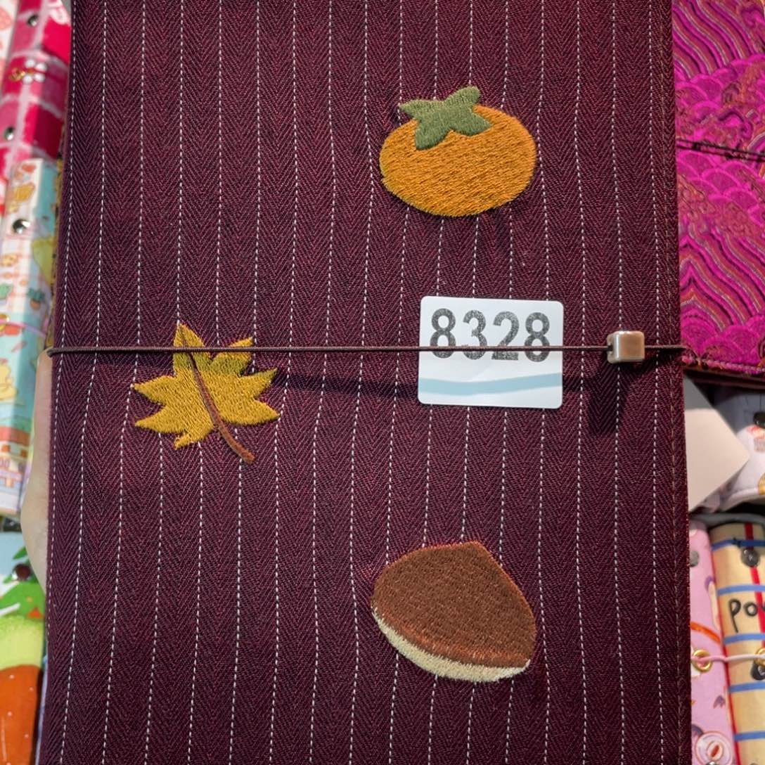 织绣A5活页不加纸8328