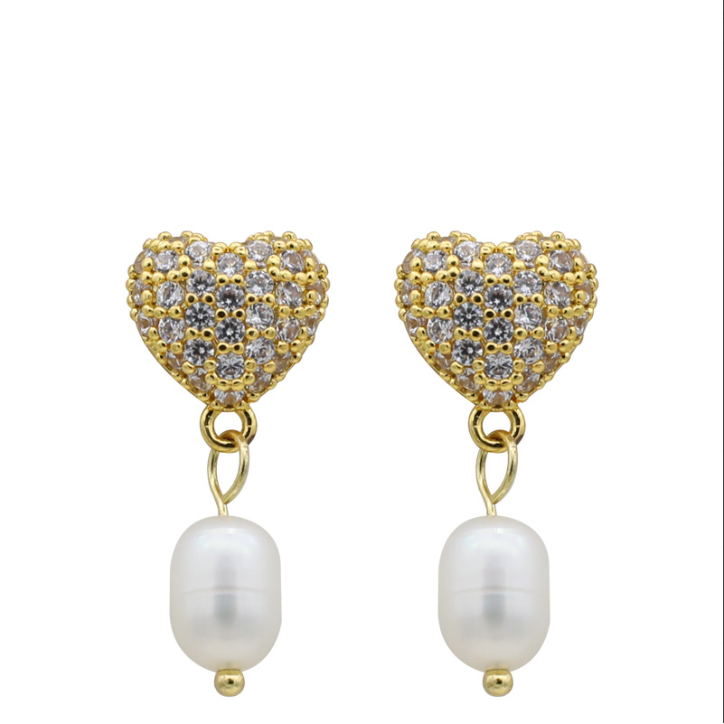 合金耳饰 镀K金设计师款时尚轻奢耳饰(7.1.3)~3083