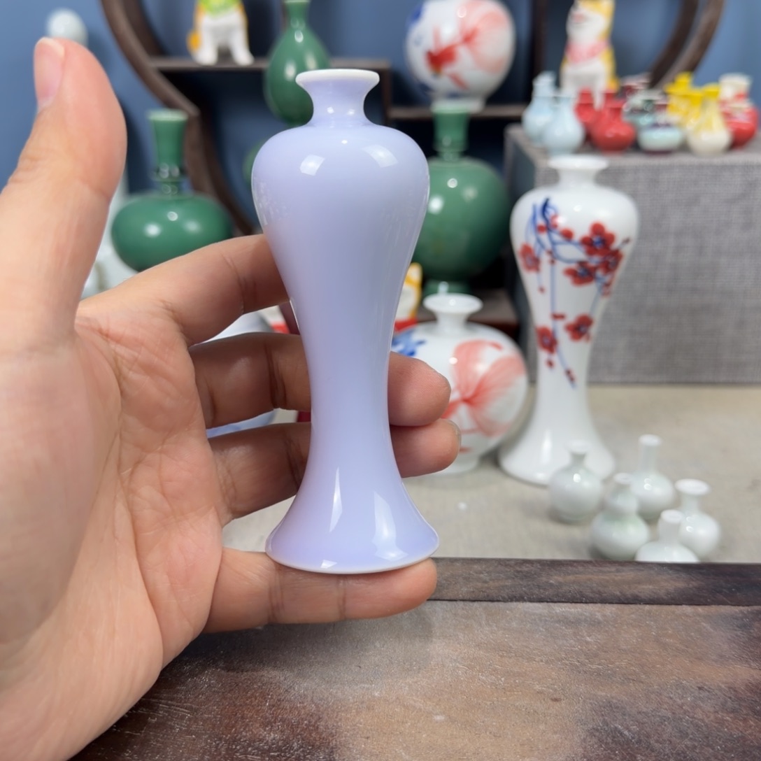 陶瓷手工小花器摆件