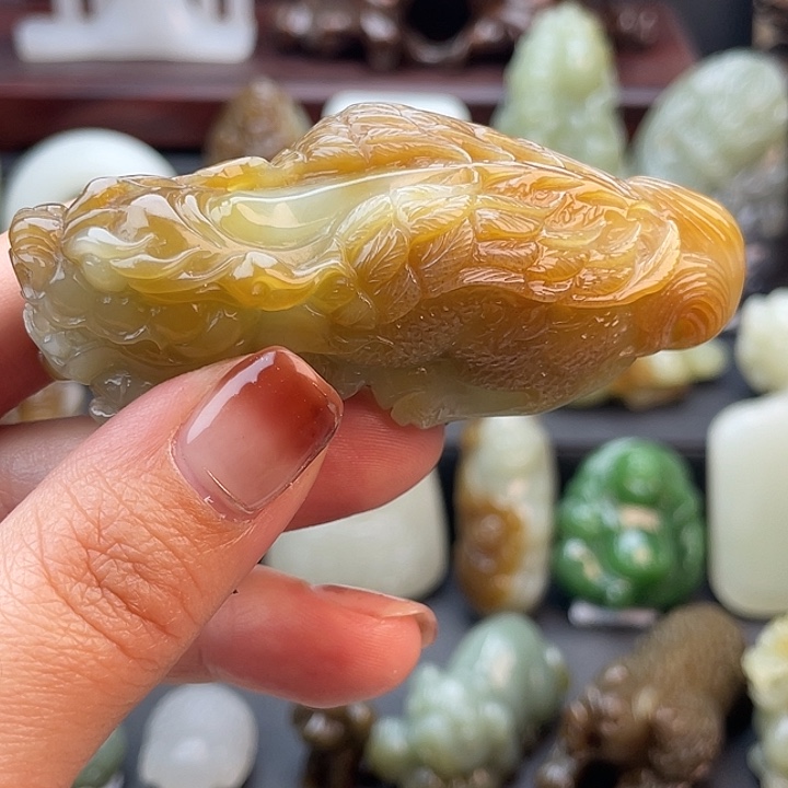 和田玉颈饰未镶嵌用****2