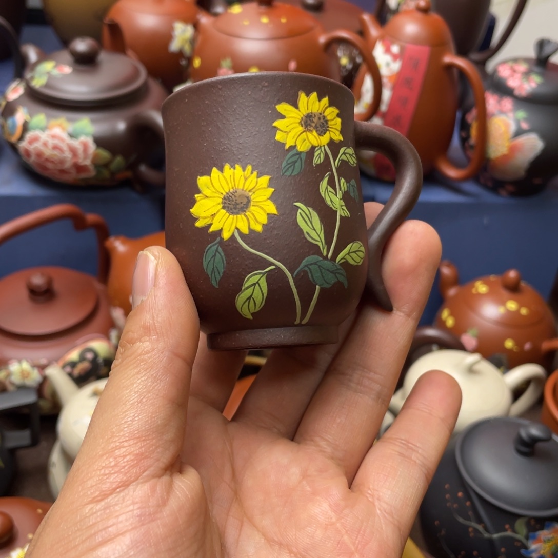 紫砂茶杯紫砂主人杯80cc