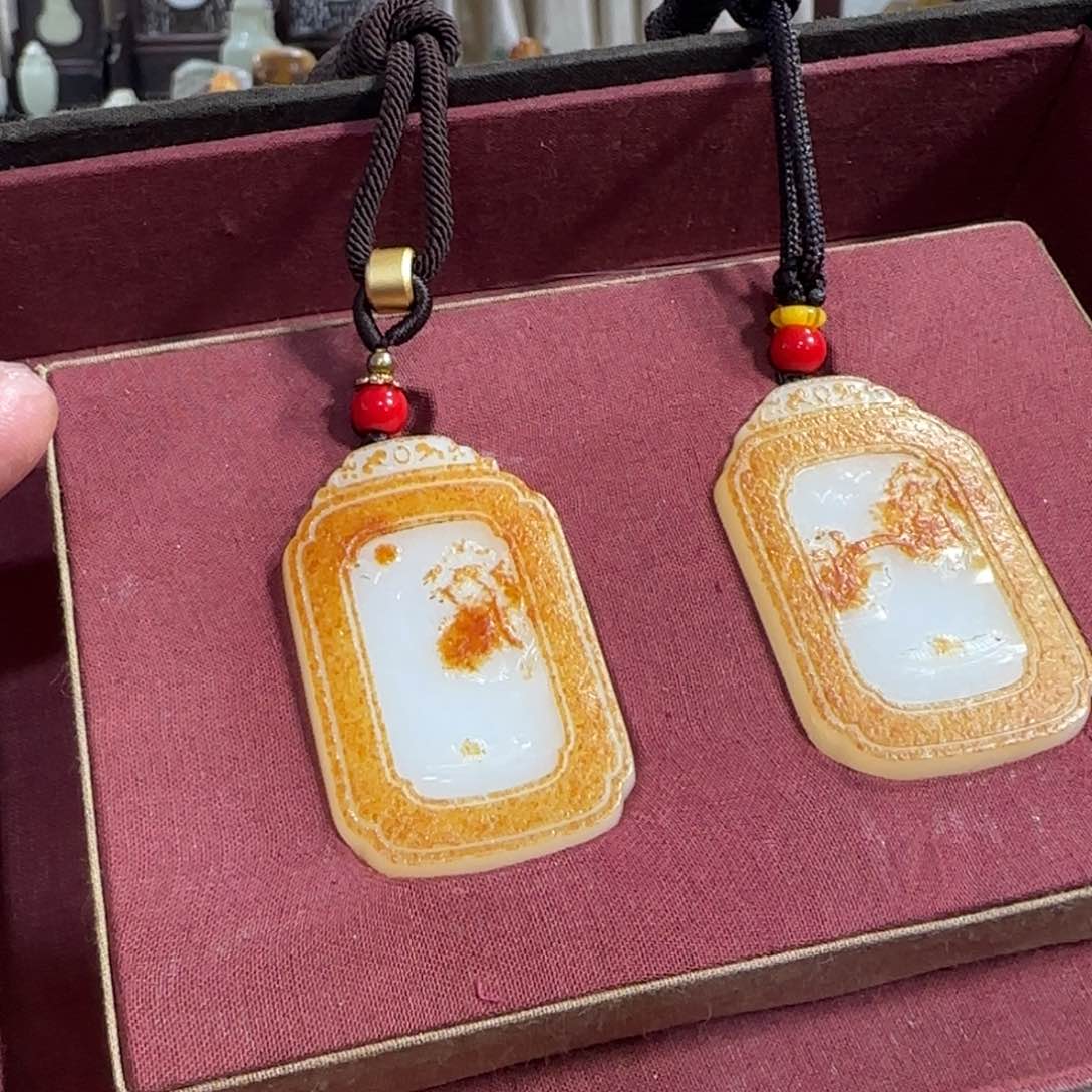 和田玉挂件未镶嵌