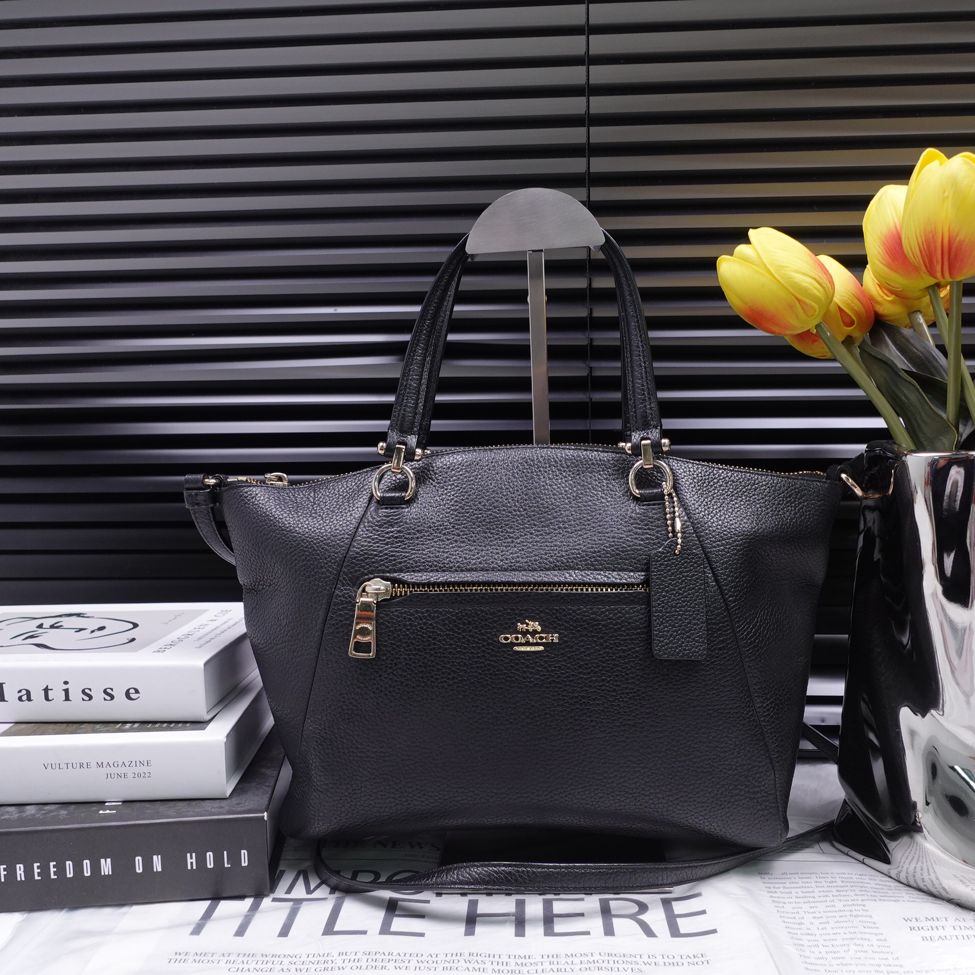 95新 COACH/蔻驰 单肩包/T10336954