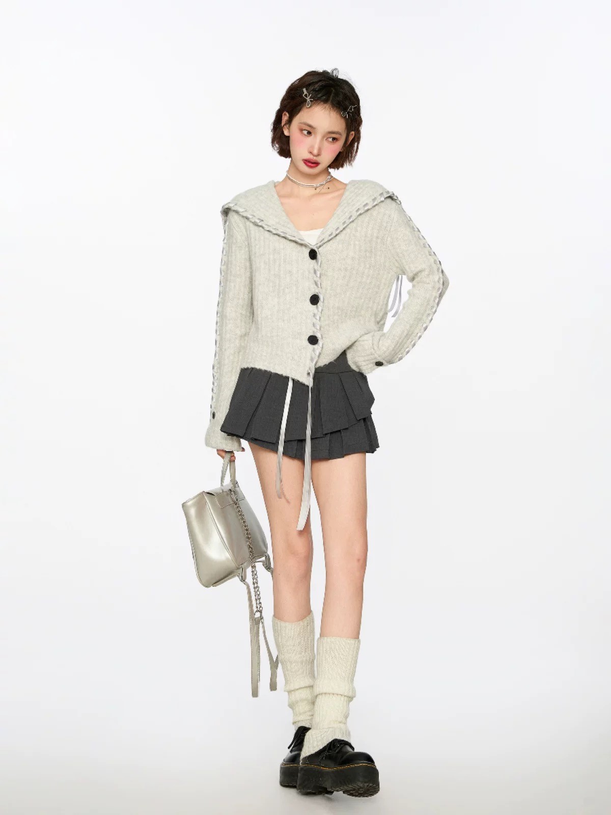 Celrc Korle【A1-999】XT秋冬百搭套装针织设计师款高定女装时尚2