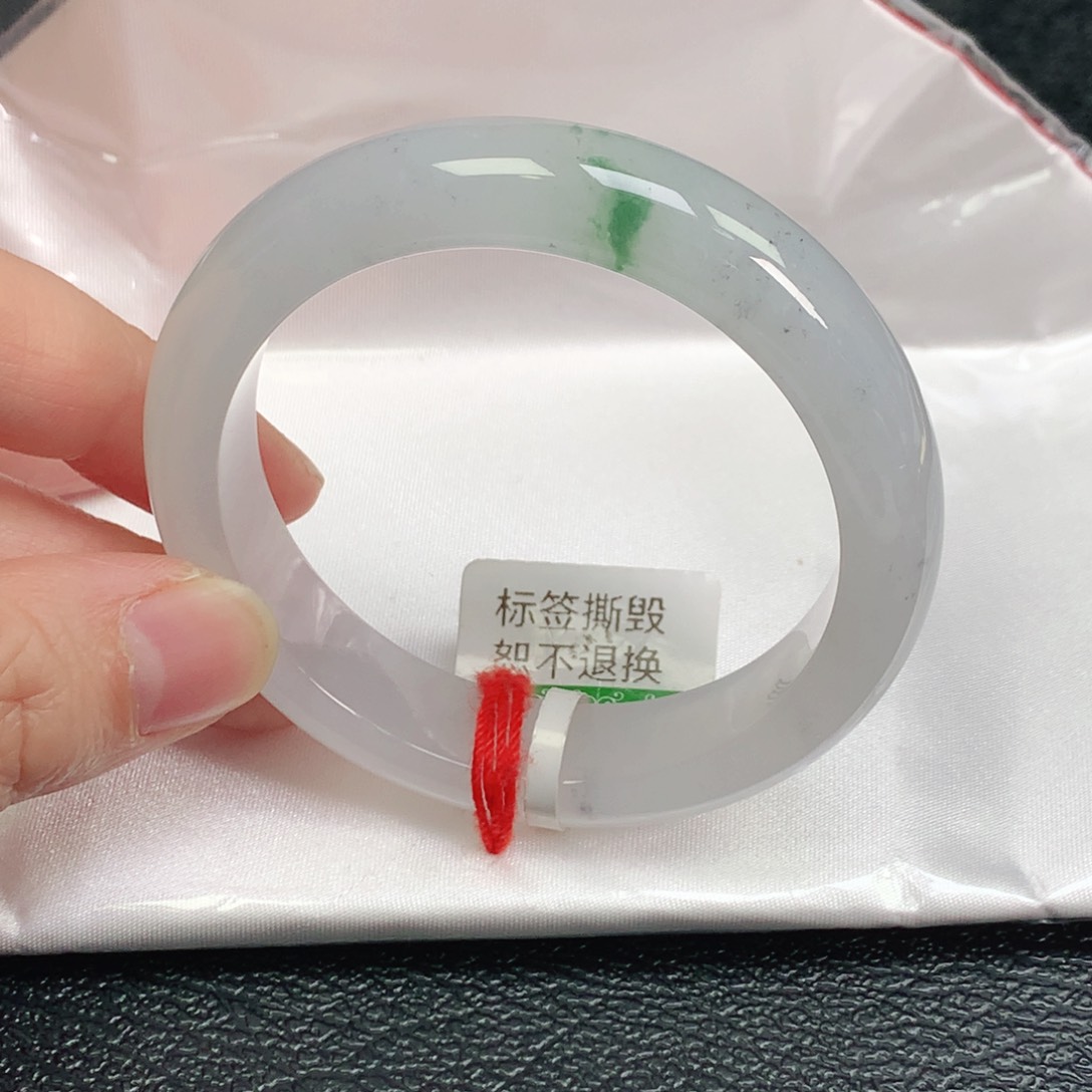 翡翠手镯未镶嵌53正