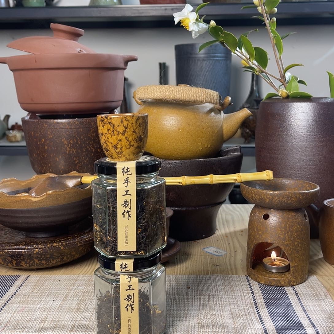壶紫砂粗陶实用茶器