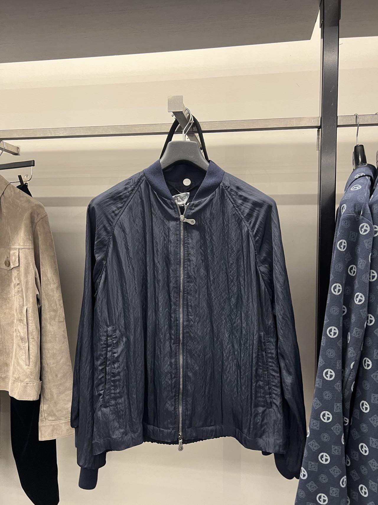 全新未使用 GIORGIO ARMANI/阿玛尼 乔治刺绣Logo商务外套不退换