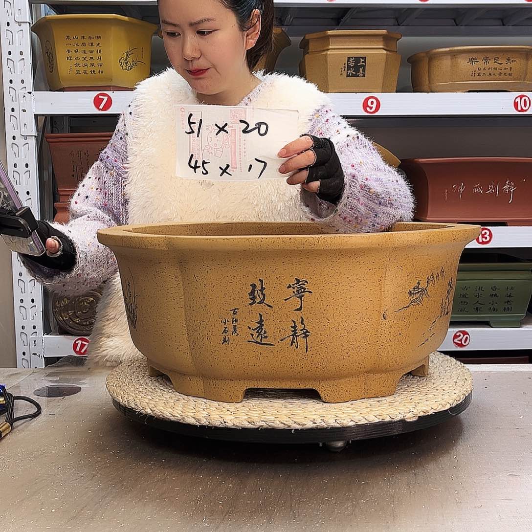 紫砂花盆紫砂花盆