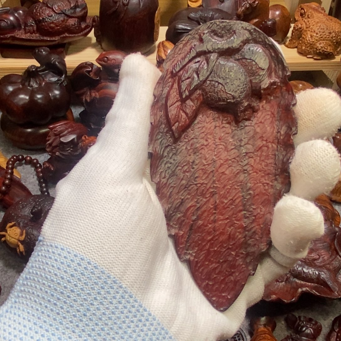 璐***璐小叶紫檀手串/手链小叶紫檀茶则