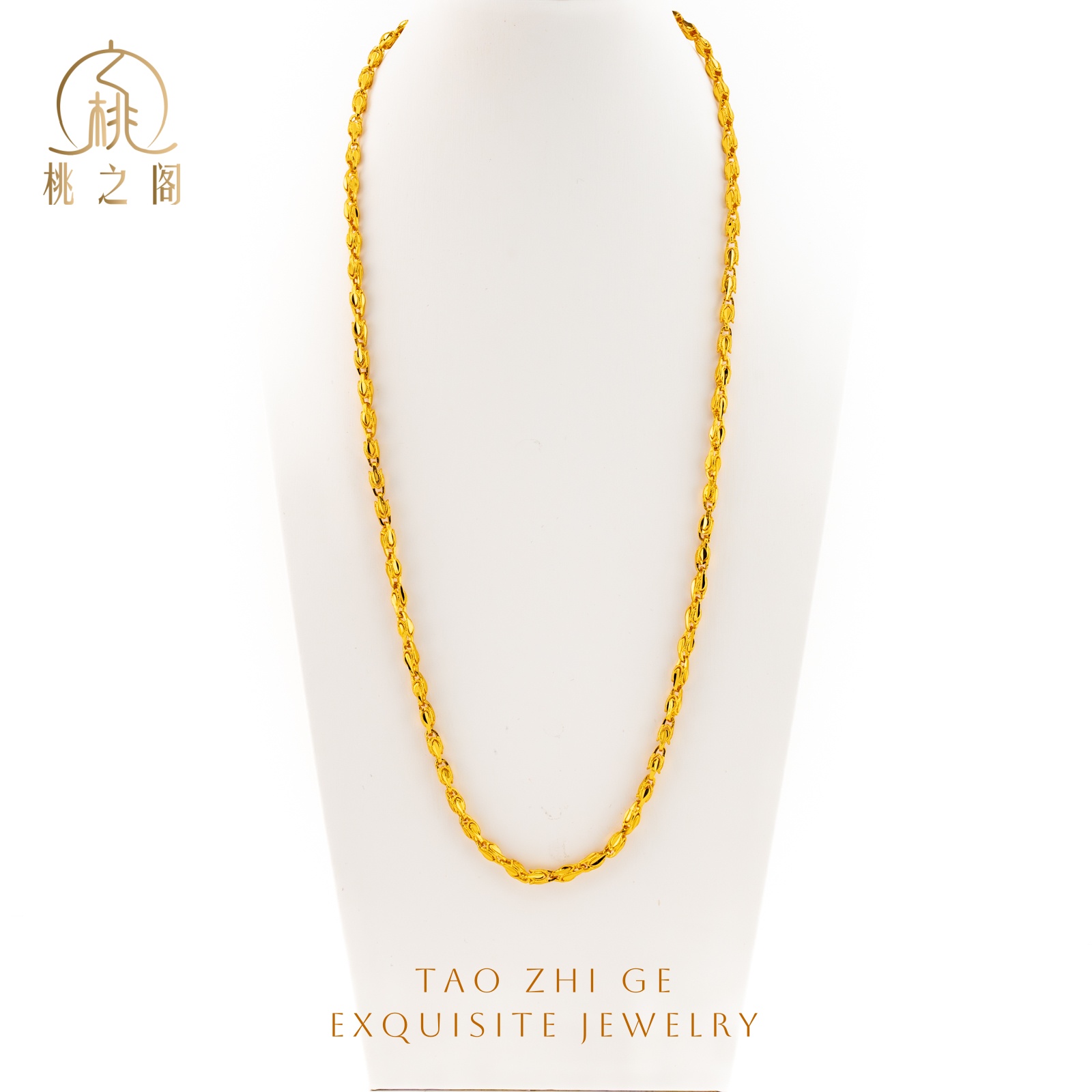 铜合金项链 凤眼链AX1025