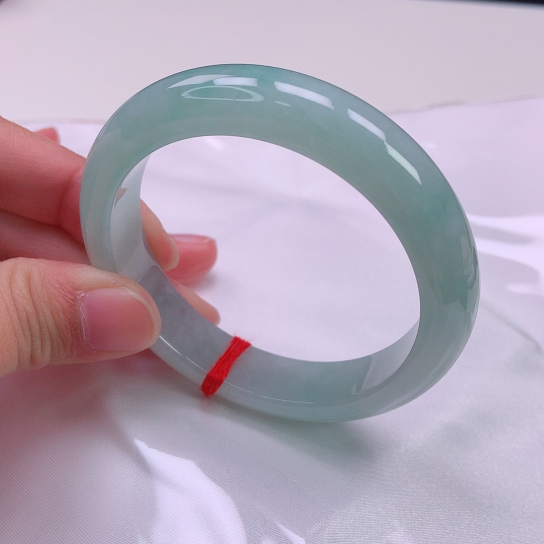 翡翠手镯未镶嵌55正圈