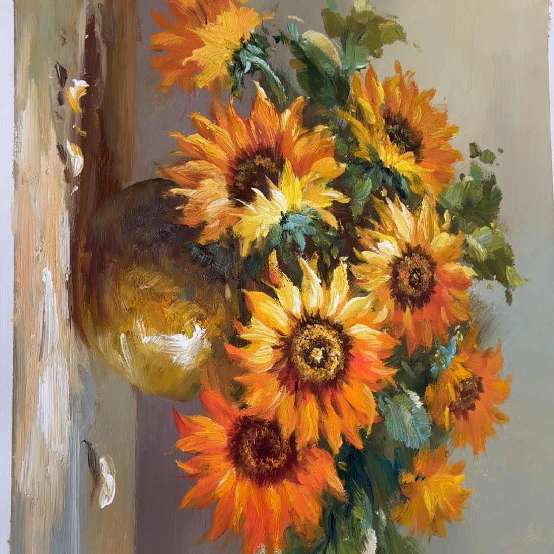 油画我也不知道为什么这么喜欢