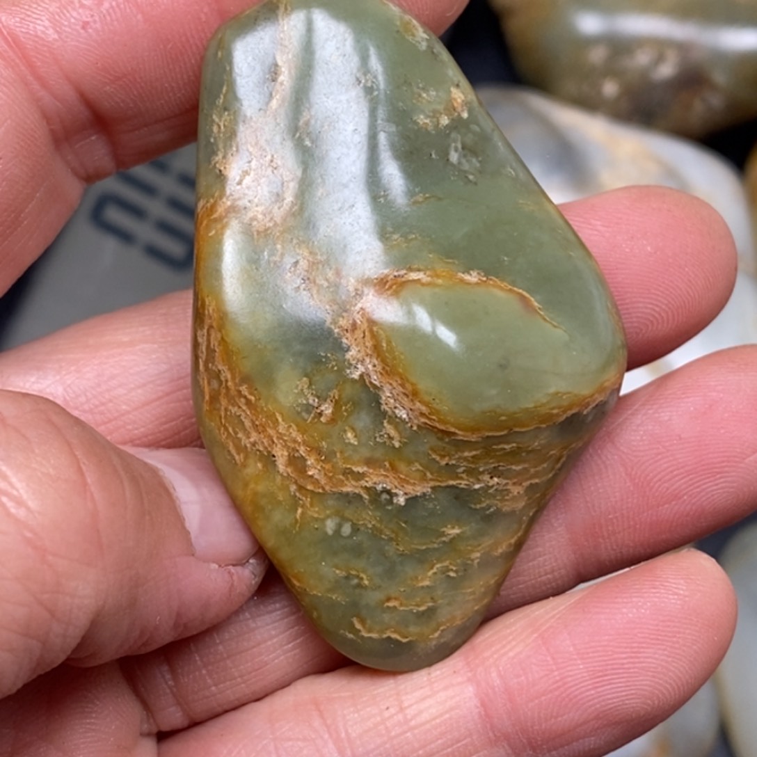 和田玉（糖玉）挂件未镶嵌