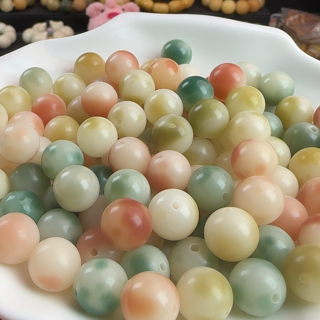 吊坠菩提根/象牙果卡12三花果冻汤圆500颗