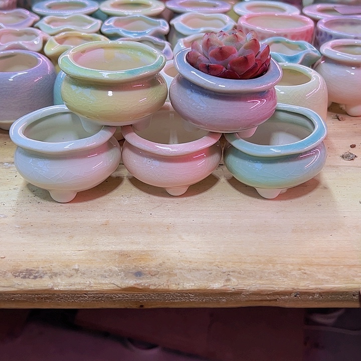 陶瓷花盆当场凑满12包邮